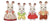 SYLVANIAN FAMILIES - CHOCOLATE RABBIT FAMILY - Toyworld Frankston