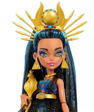 MONSTER HIGH CLEO DE NILE IN  MONSTER BALL PARTY DRESS