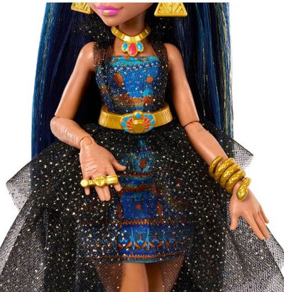 MONSTER HIGH CLEO DE NILE IN  MONSTER BALL PARTY DRESS