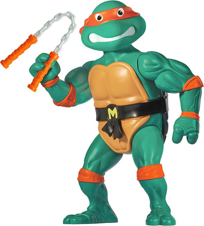 TEENAGE MUTANT NINJA TURTLES - CLASSIC 12 INCH GIANT FIGURE - MICHELANGELO - Toyworld Frankston