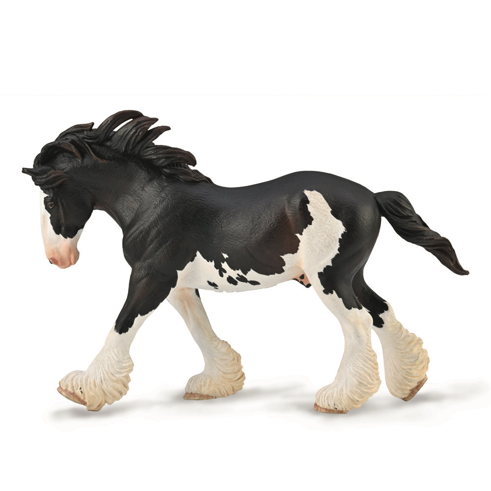 COLLECTA - CLYDESDALE STALLION - BLACK SABINO - Toyworld Frankston