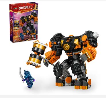 LEGO 71806 NINJAGO - COLES ELEMENTAL EARTH MECH - Toyworld Frankston