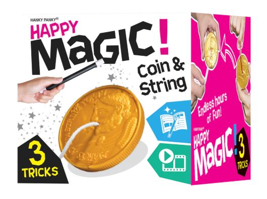 HAPPY MAGIC! COIN & STRING - Toyworld Frankston