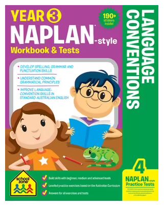 SCHOOL ZONE: YEAR 3 NAPLAN - LANGUAGE CONVENTION - Toyworld Frankston