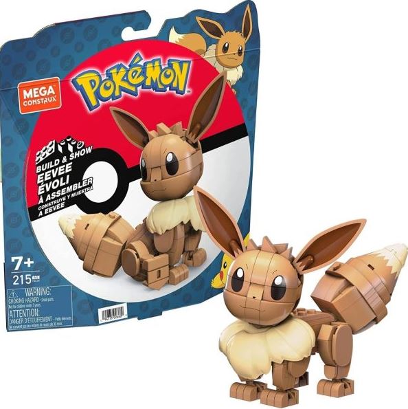 MEGA CONSTRUX - POKEMON - BUILD AND SHOW EEVEE - Toyworld Frankston