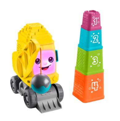 FISHER PRICE - COUNT AND STACK CRANE - Toyworld Frankston