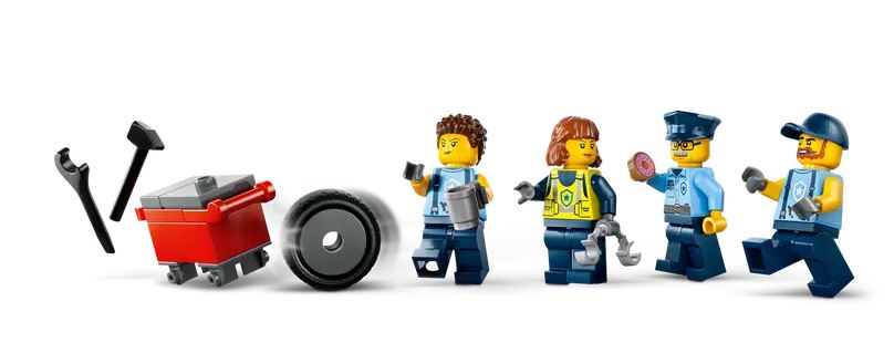 LEGO 60457 CITY - CUSTOM POLICE CAR GARAGE