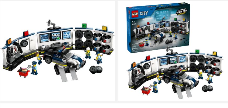 LEGO 60457 CITY - CUSTOM POLICE CAR GARAGE