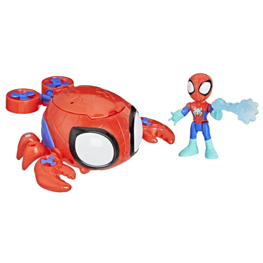 SPIDEY AND FRIENDS - WATER WEBS SPIDER CRAB VEHICLE - Toyworld Frankston