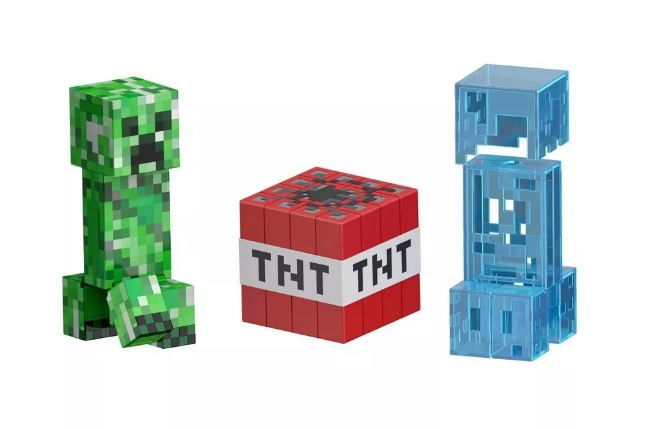 MINECRAFT DIAMOND LEVEL - CREEPER - Toyworld Frankston