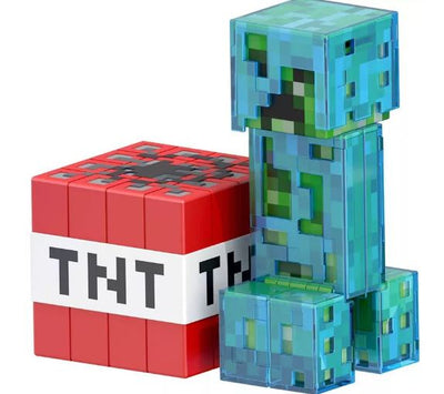 MINECRAFT DIAMOND LEVEL - CREEPER - Toyworld Frankston