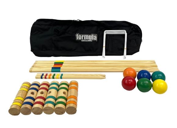 FORMULA SPORTS - CROQUET 6 PLAYER SET - Toyworld Frankston