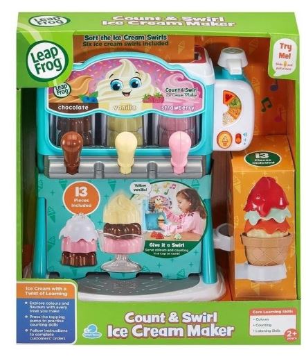 LEAP FROG COUNT AND SWIRL ICE CREAM MAKER - Toyworld Frankston