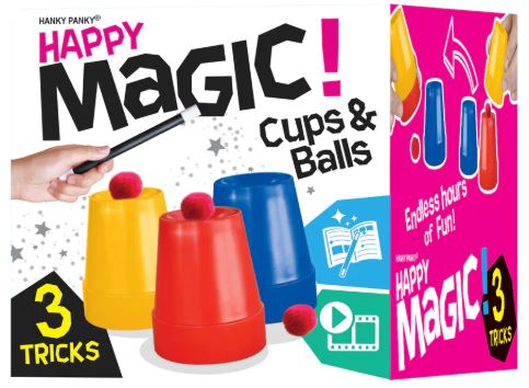 HAPPY MAGIC! CUPS & BALLS - Toyworld Frankston