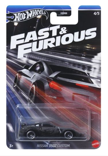 HOT WHEELS FAST & FURIOUS - NISSAN 350Z CUSTOM - Toyworld Frankston