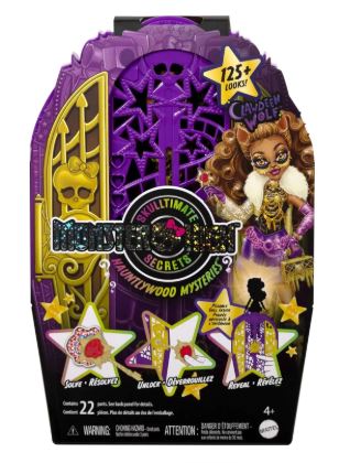 MONSTER HIGH - SKULLMATE SECRETS HAUNTLYWOOD MYSTERIES - CLAWDEEN WOLF - Toyworld Frankston