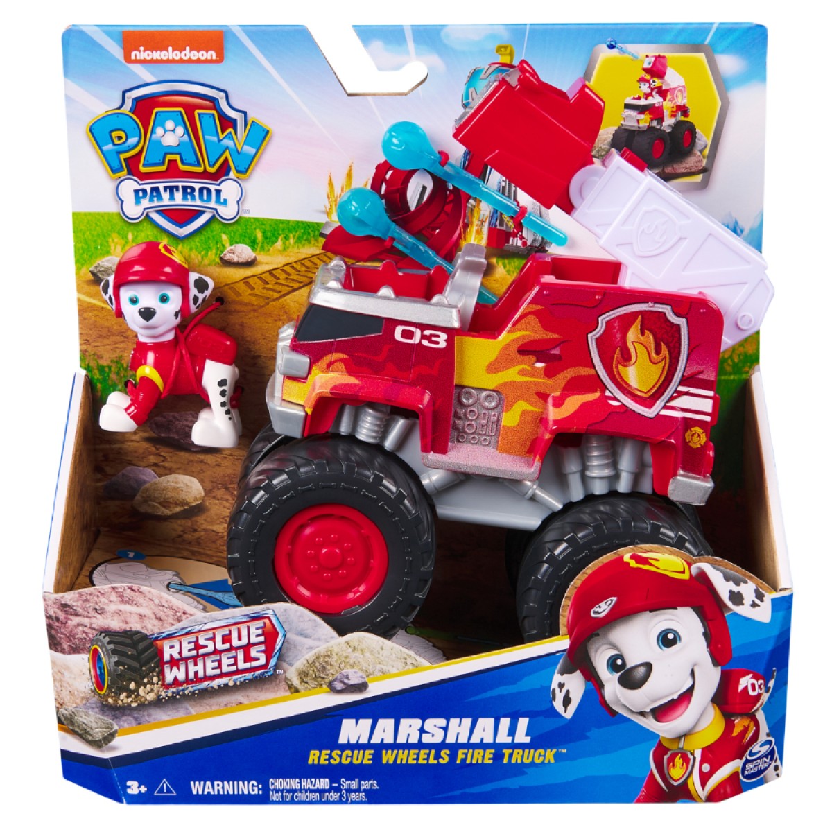 PAW PATROL RESCUE WHEELS FIRE TRUCK - MARSHALL - Toyworld Frankston