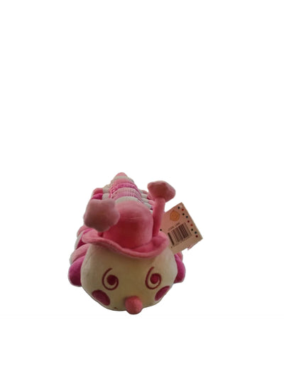 BABY BOO 60CM PASTEL PINK AND WHITE CATERPILLAR