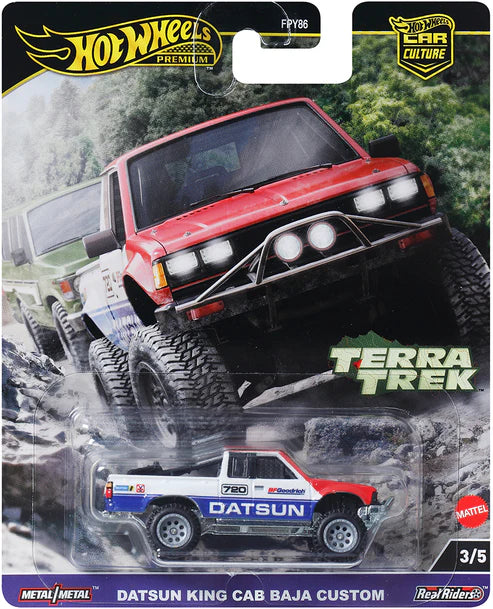 HOT WHEELS TERRA TREK - DATSUN KING CAB BAJA CUSTOM - Toyworld Frankston