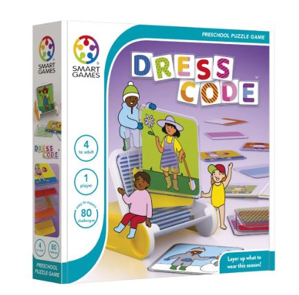 SMART GAMES DRESS CODE PRESCHOOL PUZZLE GAME - Toyworld Frankston