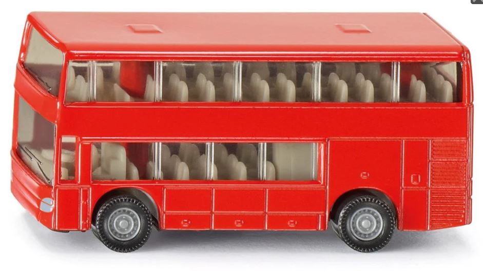 SIKU - DOUBLE DECKER BUS 1321 - Toyworld Frankston