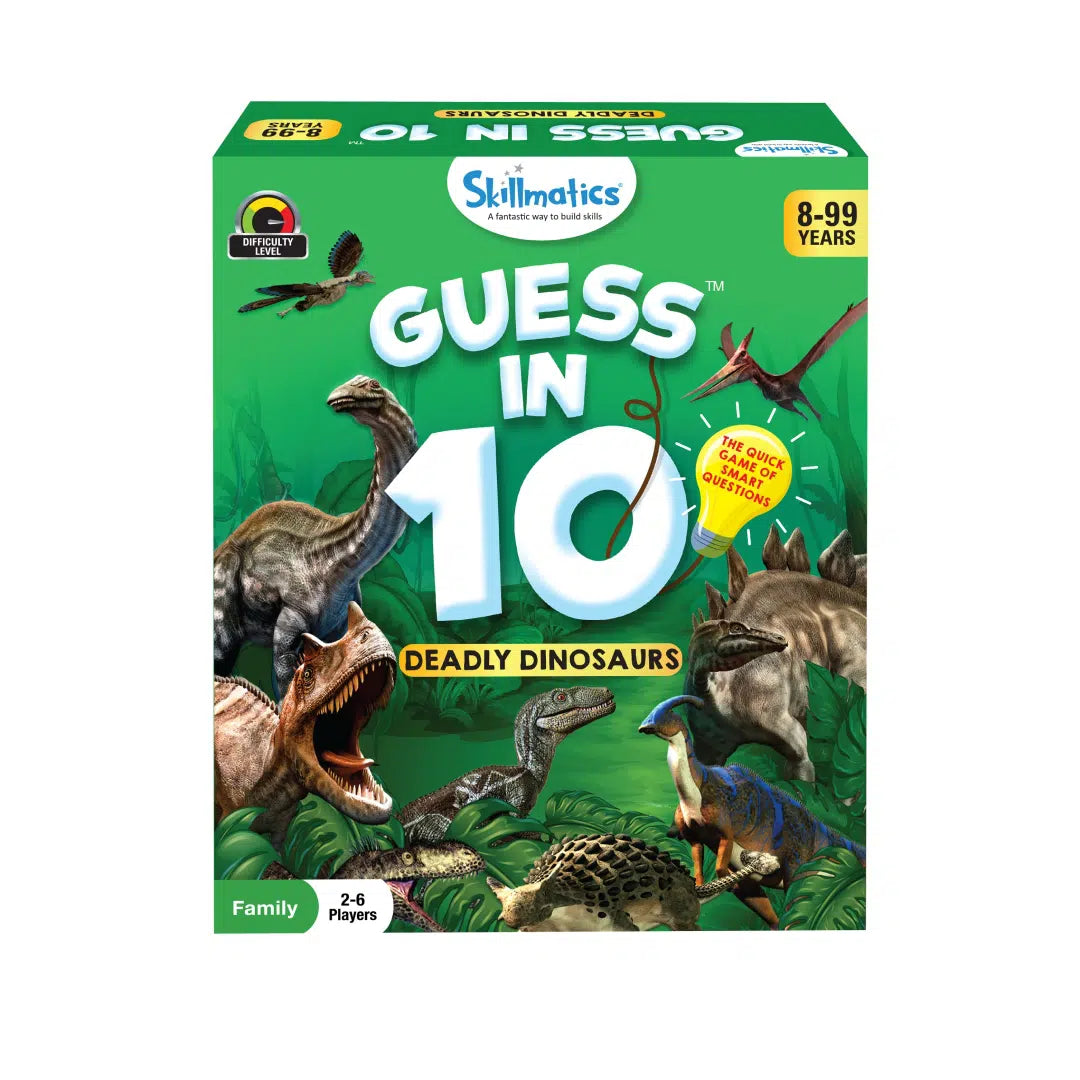 SKILLMATICS - GUESS IN 10 - DEADLY DINOSAURS - Toyworld Frankston