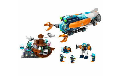 LEGO 60379 CITY - DEEP SEA EXPLORER SUBMARINE - Toyworld Frankston