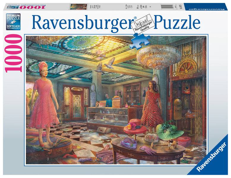 RAVENSBURGER PUZZLE - DESERTED DEPARTMENT STORE - ABANDONED COLLECTION 1000 PIECE - Toyworld Frankston