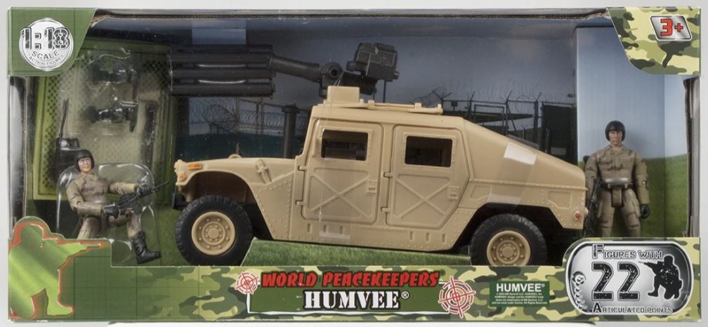WORLD PEACE KEEPERS - HUMVEE LIGHT BROWN