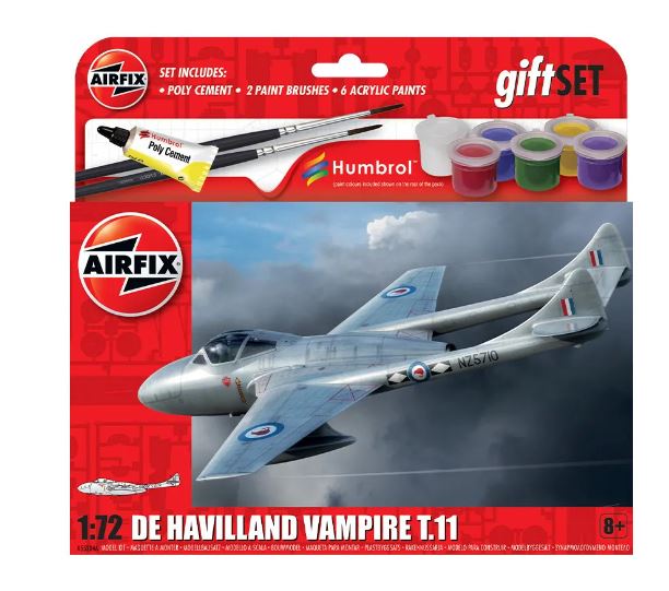 AIRFIX DE HAVILLAND VAMPIRE T.11 - Toyworld Frankston