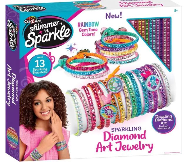 CRA Z ART - SHIMMER N SPARKLE - DIAMOND ART JEWELLERY