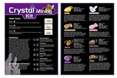 KURIOUS KIDZ CRYSTAL MINING KIT