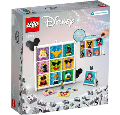 LEGO 43221 DISNEY - 100 YEARS OF DISNEY ANIMATION ICONS