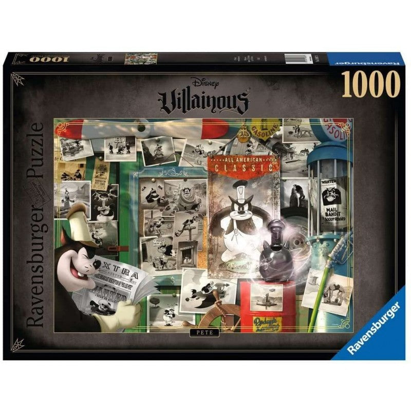 RAVENSBURGER  VILLAINOUS PETE 1000PC PUZZLE - Toyworld Frankston