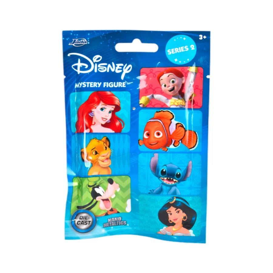 DISNEY 100 SERIES 2 NANO METALFIGS DIE-CAST MYSTERY FIGURE BLIND BAG - Toyworld Frankston