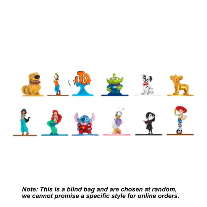DISNEY 100 SERIES 2 NANO METALFIGS DIE-CAST MYSTERY FIGURE BLIND BAG - Toyworld Frankston