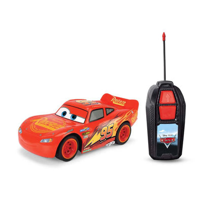 DISNEY CARS RC TURBO RACER 1:32 SCALE LIGHTNING MCQUEEN AND