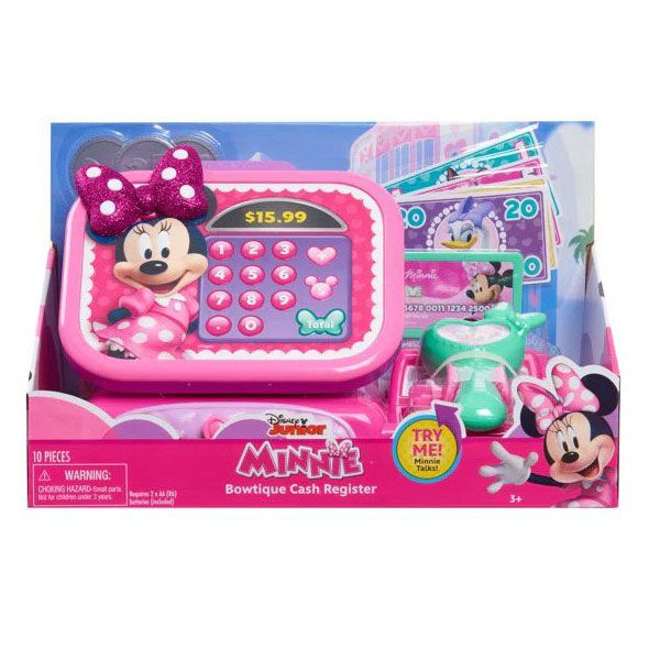 MINNIE MOUSE BOWTIQUE CASH REGISTER - Toyworld Frankston