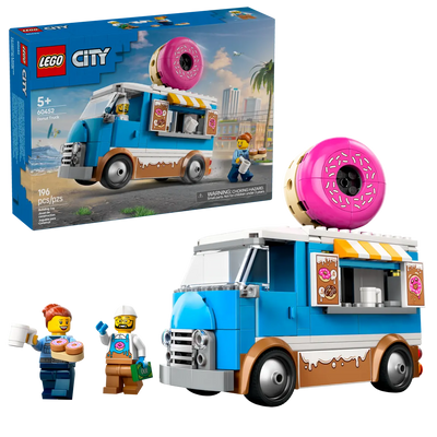 LEGO CITY 60452 DONUT TRUCK - Toyworld Frankston