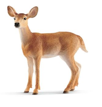 SCHLEICH WHITE TAILED DOE - Toyworld Frankston