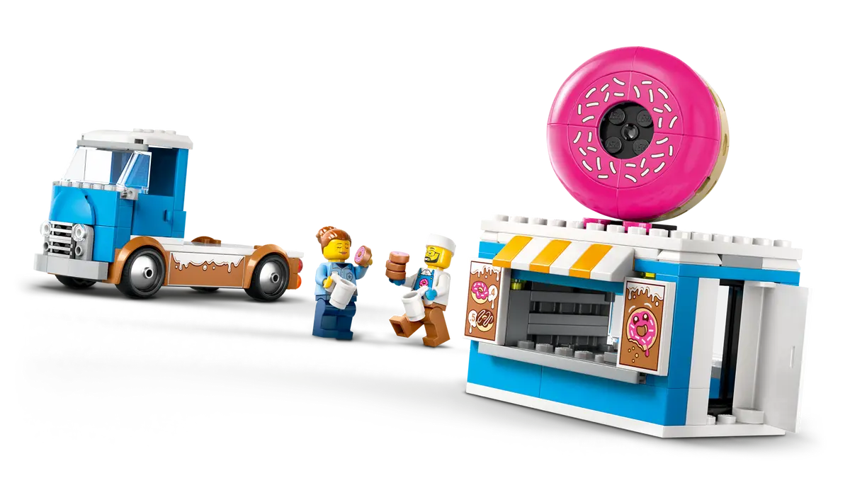 LEGO CITY 60452 DONUT TRUCK - Toyworld Frankston