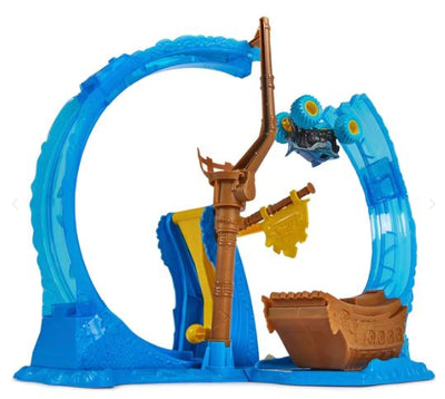 MONSTER JAM 1:64 MEGALODON'S LOOP OF DOOM PLAYSET - Toyworld Frankston