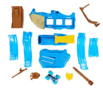 MONSTER JAM 1:64 MEGALODON'S LOOP OF DOOM PLAYSET - Toyworld Frankston