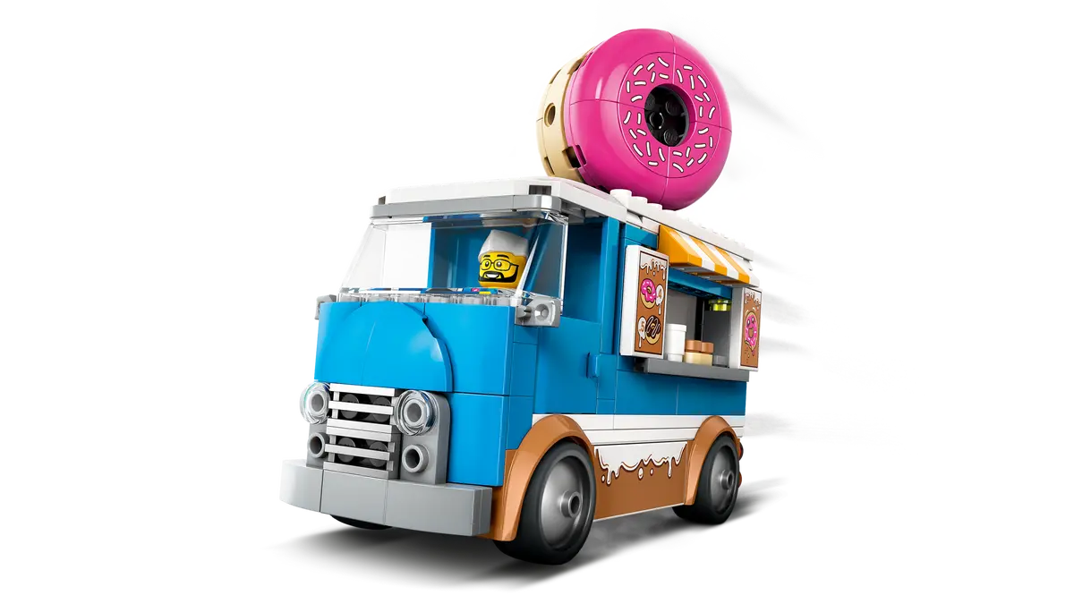 LEGO CITY 60452 DONUT TRUCK - Toyworld Frankston