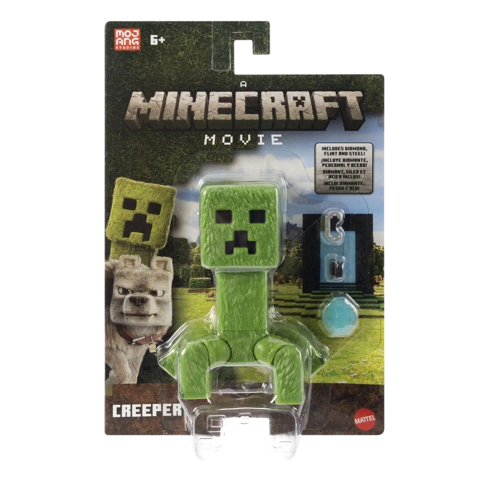 MINECRAFT MOVIE - CORE FIGURE - CREEPER - Toyworld Frankston