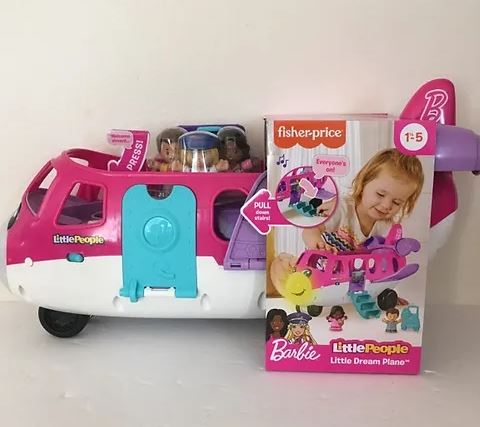 LITTLE PEOPLE - BARBIE LITTLE DREAM PLANE - Toyworld Frankston