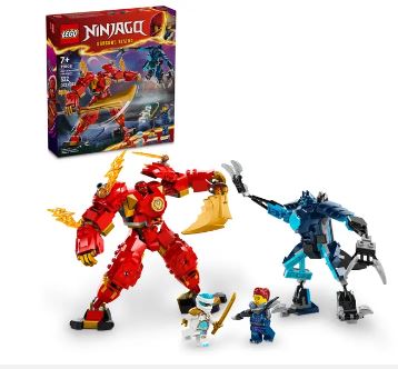 LEGO 71808 NINJAGO - KAIS ELEMENTAL FIRE MECH - Toyworld Frankston