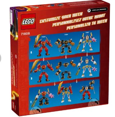 LEGO 71808 NINJAGO - KAIS ELEMENTAL FIRE MECH - Toyworld Frankston