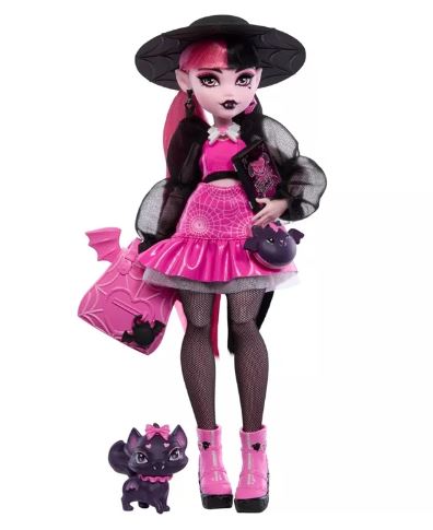 MONSTER HIGH - CORE REFRESH FASHION DOLL - DRACULAURA - Toyworld Frankston