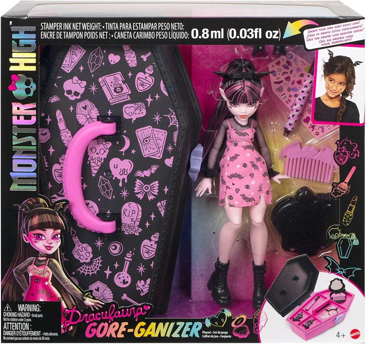 MONSTER HIGH - DRACULAURA - GORE-GANIZER